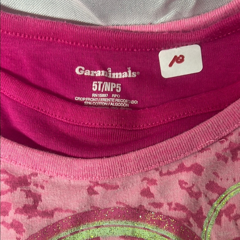 Garanimals Pink and Green Kids Tee